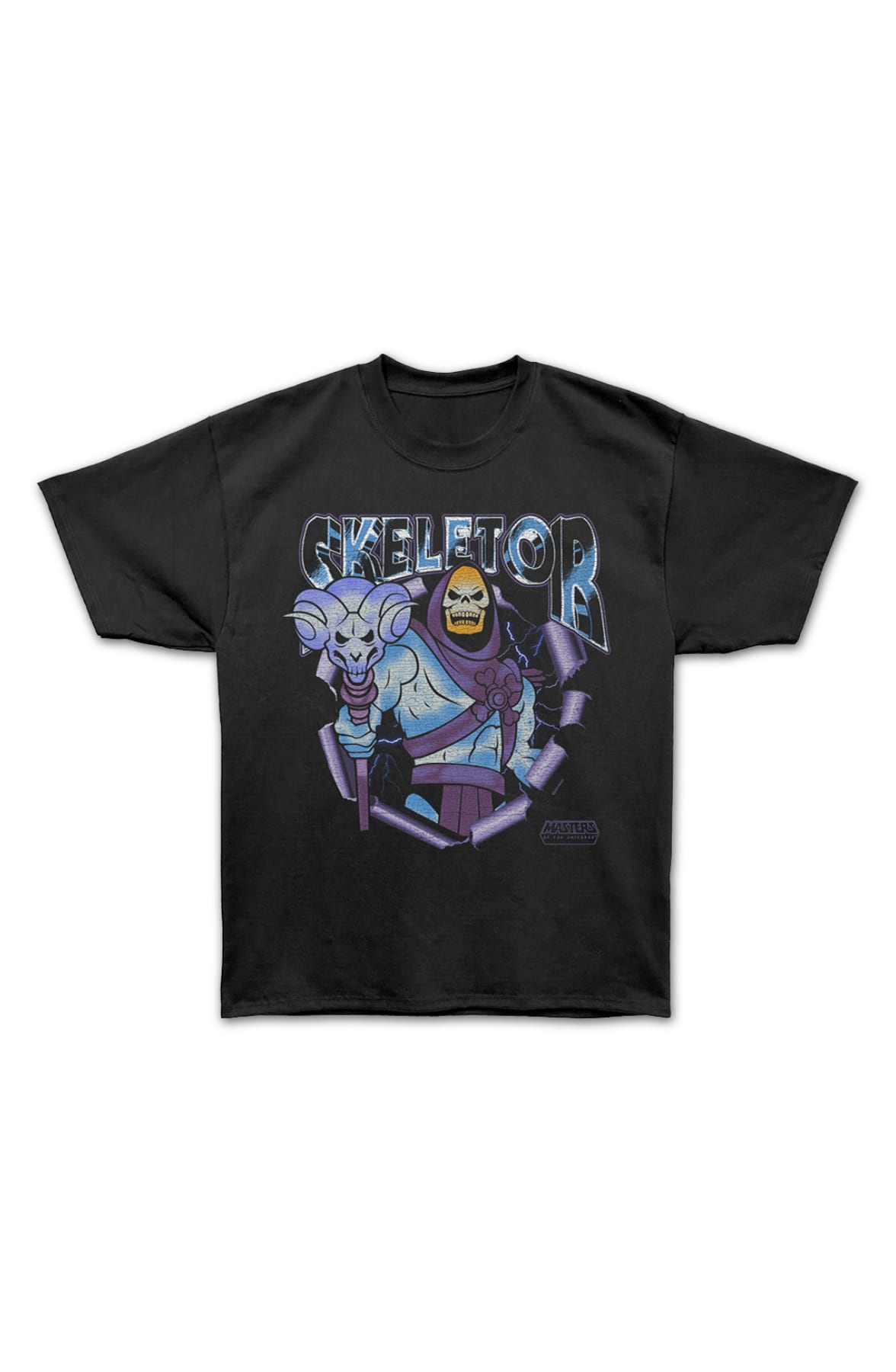 Skeletor Evil Pose Masters Of The Universe Oversized T-Shirt