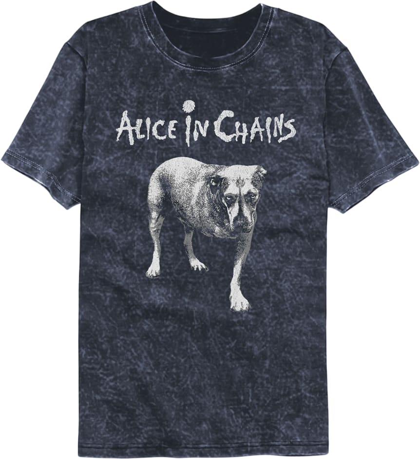 Tripod Alice In Chains Mineral Wash T-Shirt