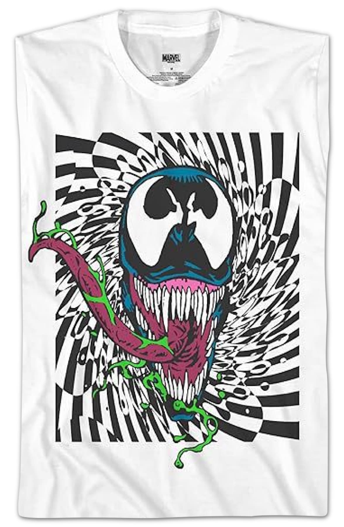 Venom Retro Illusion Marvel Comics T-Shirt