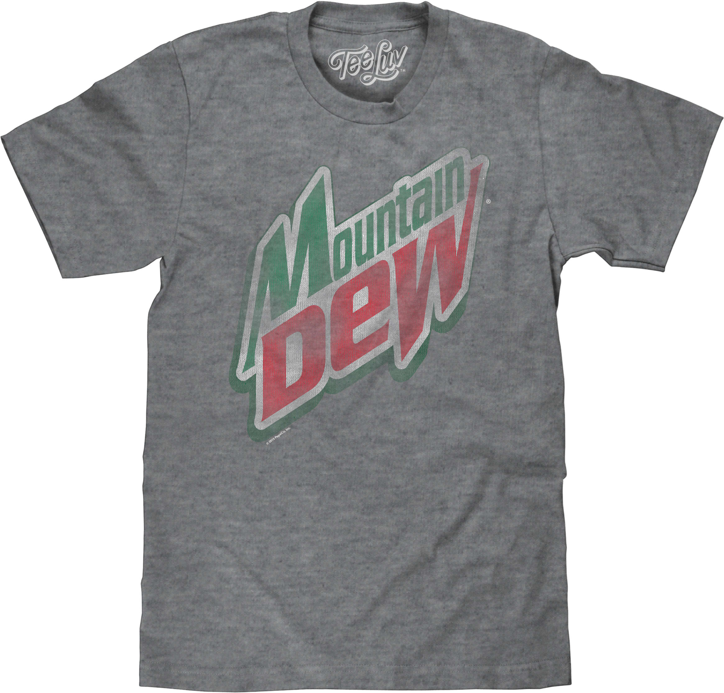 Vintage Distressed Logo Mountain Dew T-Shirt