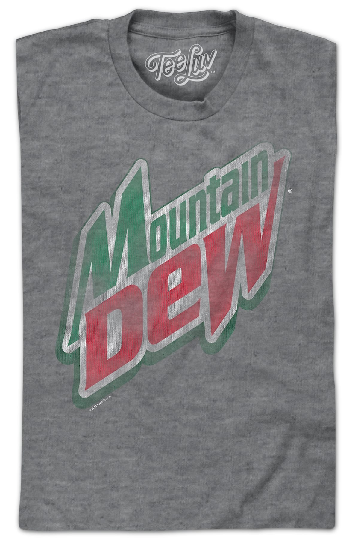 Vintage Distressed Logo Mountain Dew T-Shirt