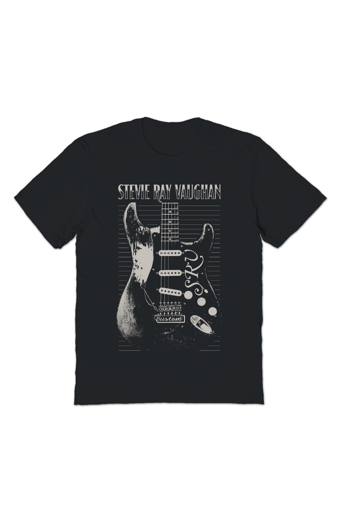 Vintage SRV Guitar Stevie Ray Vaughan T-Shirt