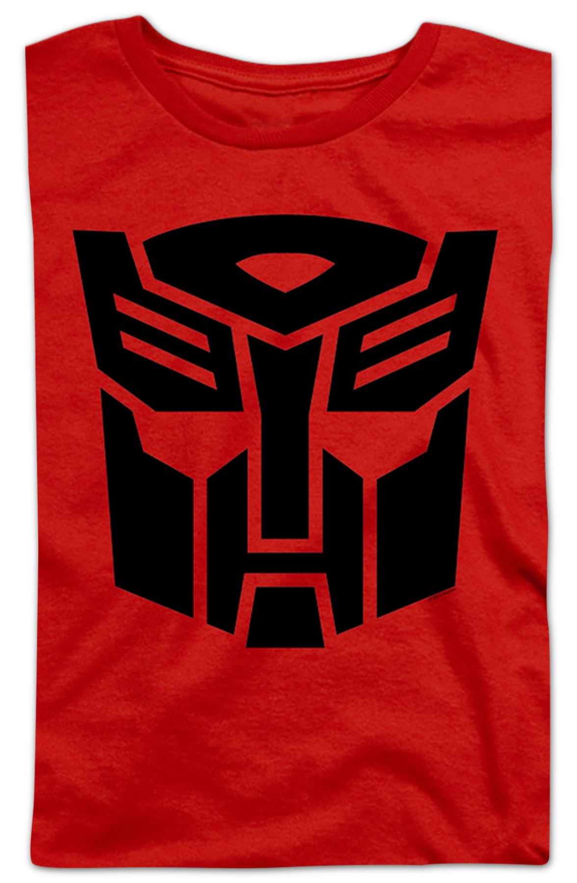 Womens Red Autobot Logo Transformers Shirt