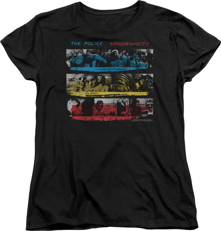 Womens Synchronicity The Police Shirt