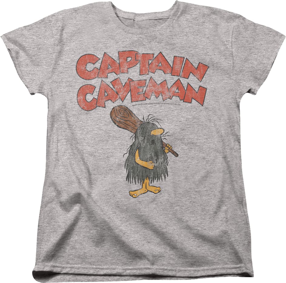 Womens Vintage Captain Caveman Shirt