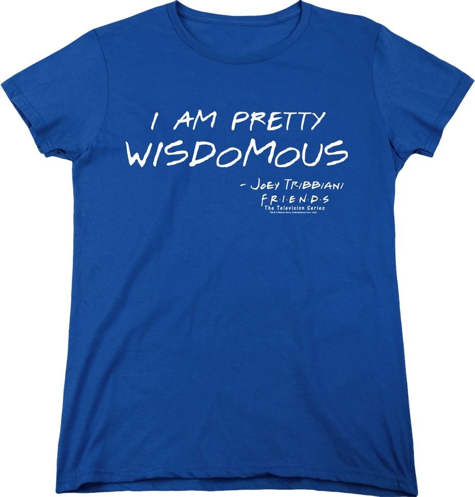 Womens Wisdomous Friends Shirt