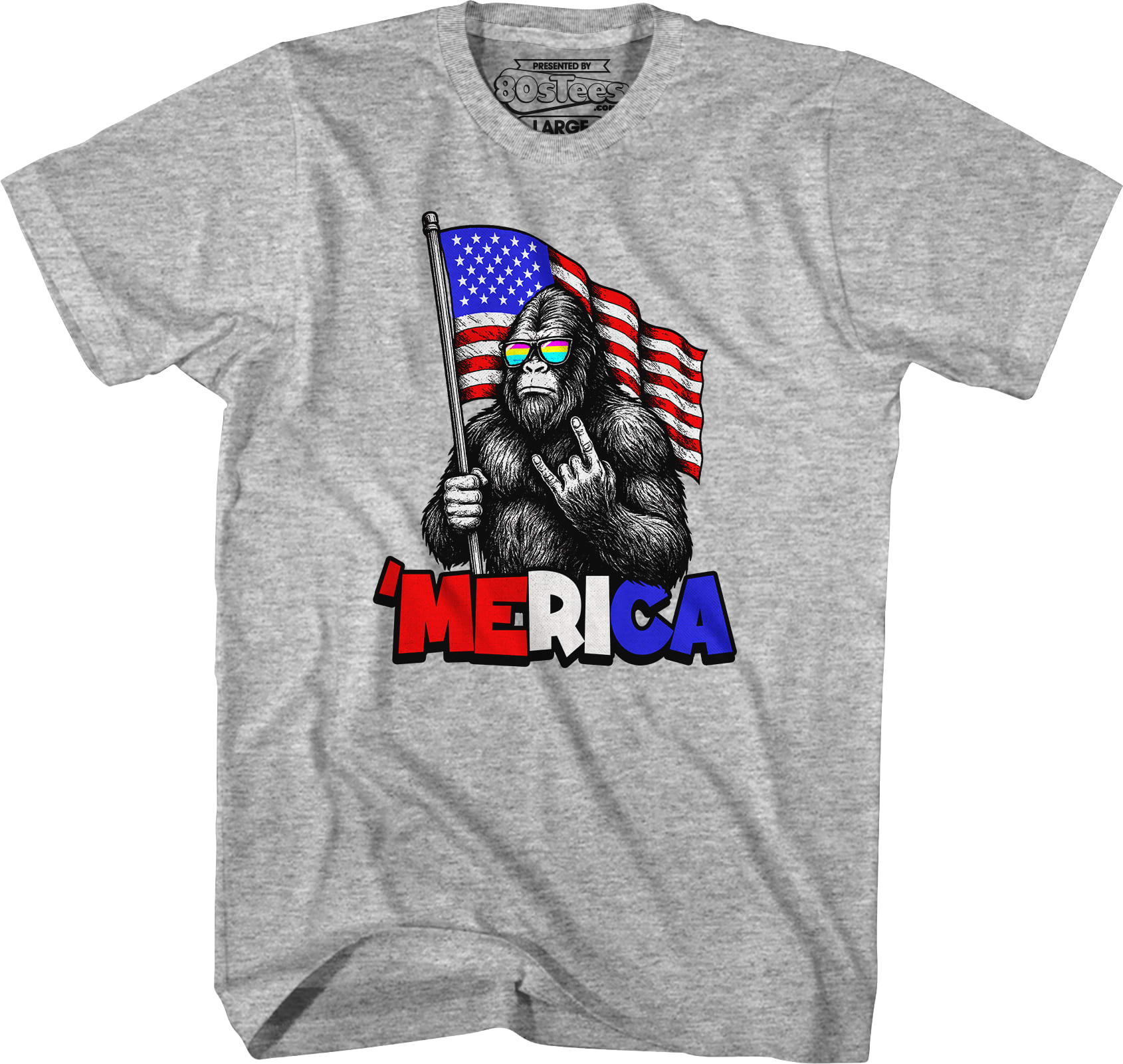 Merica Bigfoot T-Shirt