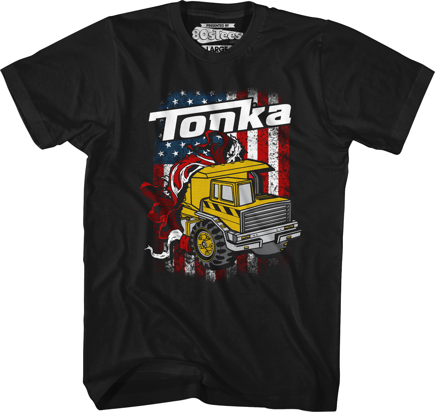 American Flag Tonka T-Shirt
