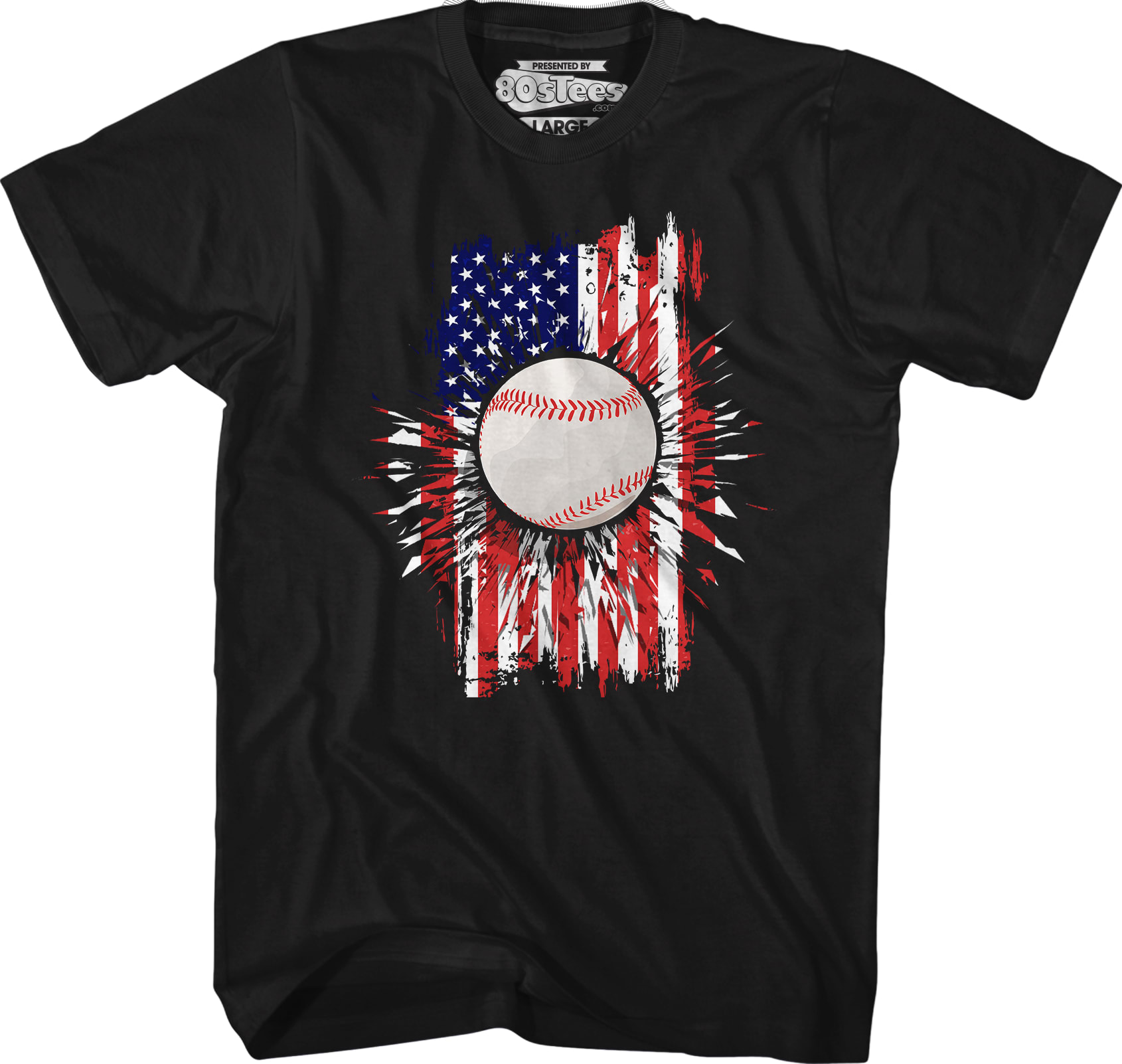 Baseball Flag T-Shirt