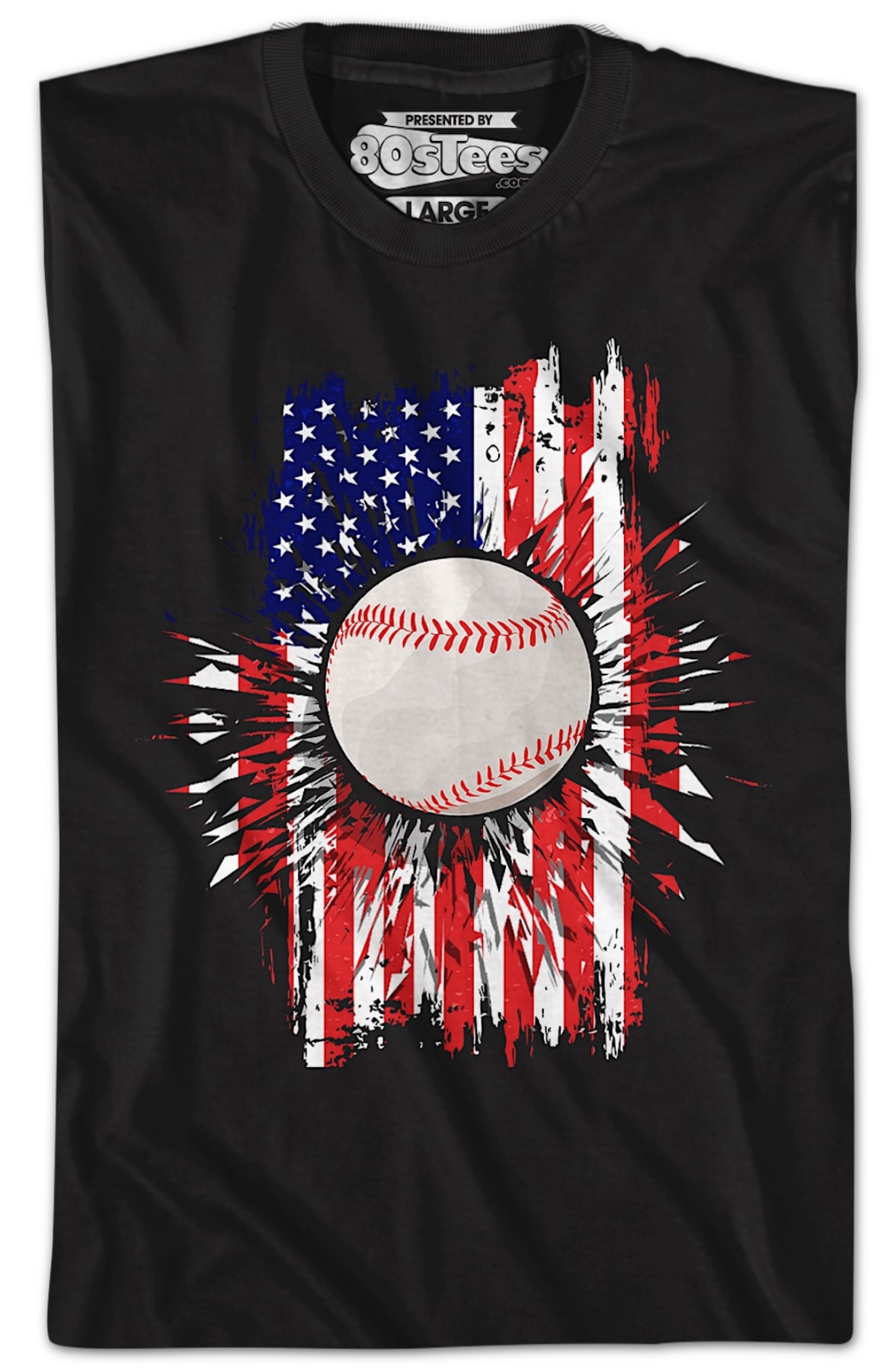 Baseball Flag T-Shirt