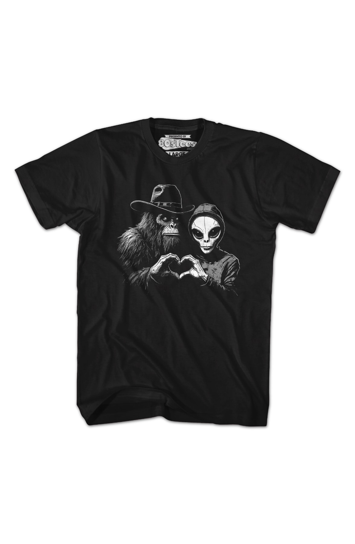 Bigfoot & Alien Love T-Shirt