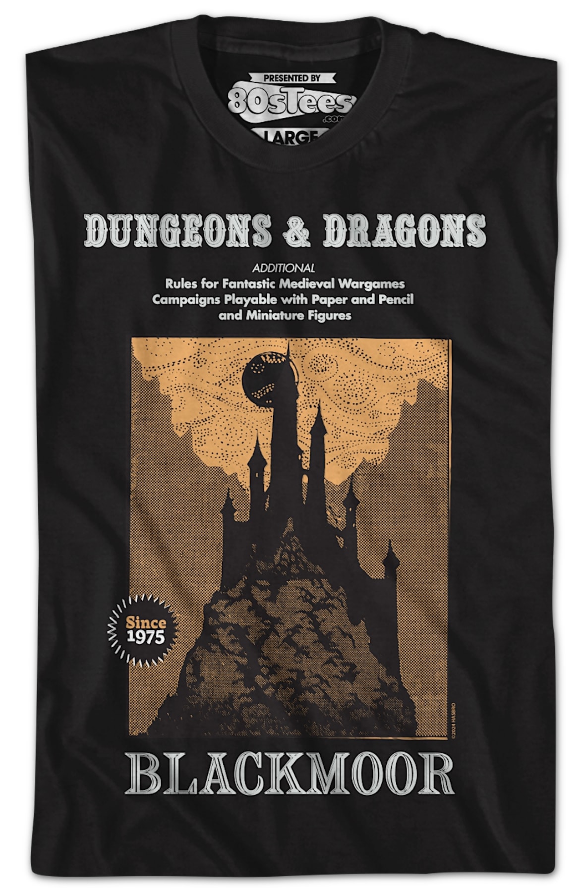 Blackmoor Dungeons & Dragons T-Shirt Blackmoor Dungeons & Dragons T-Shirt