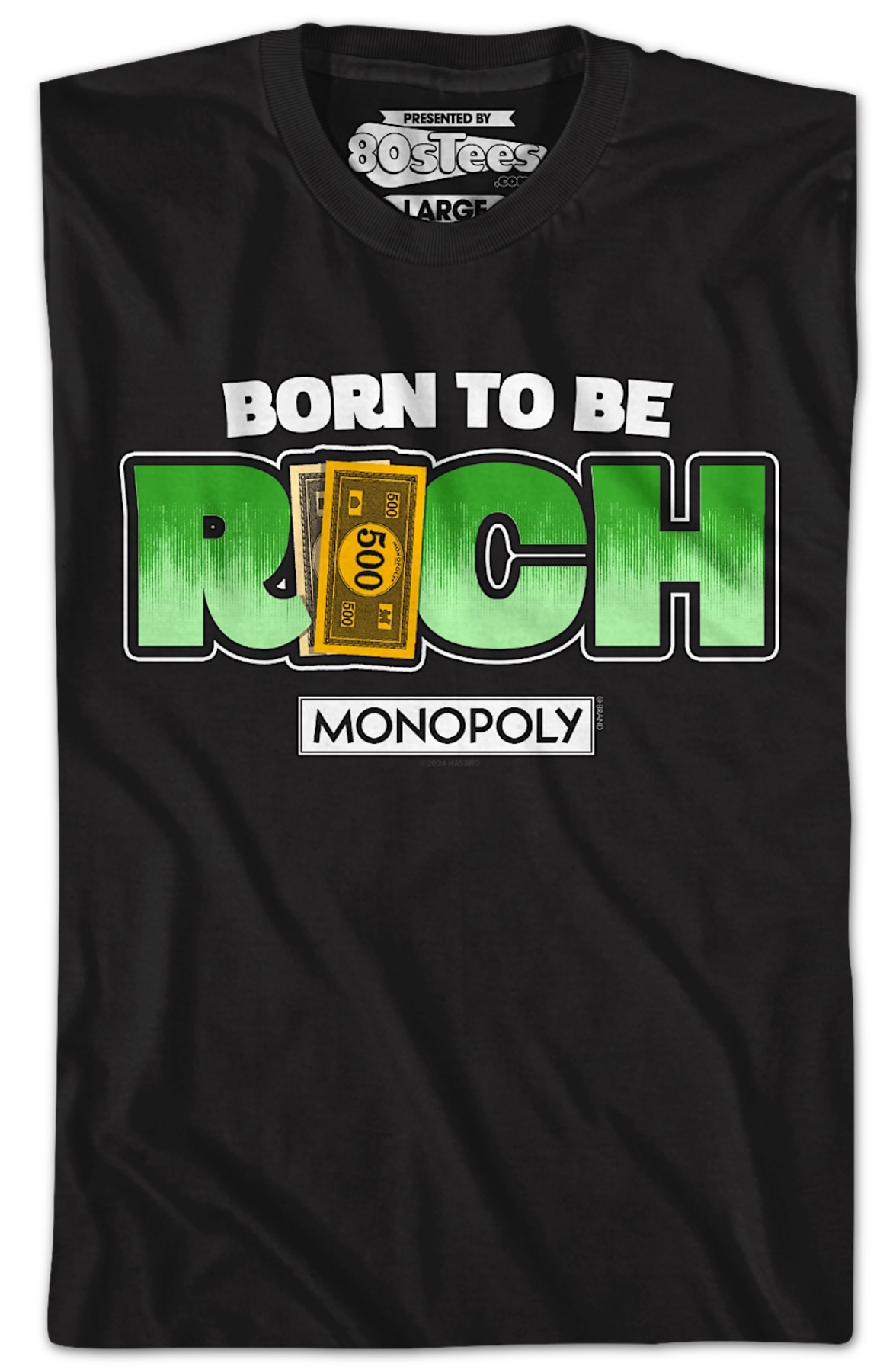 Born To Be Rich Monopoly T-Shirt Born To Be Rich Monopoly T-Shirt