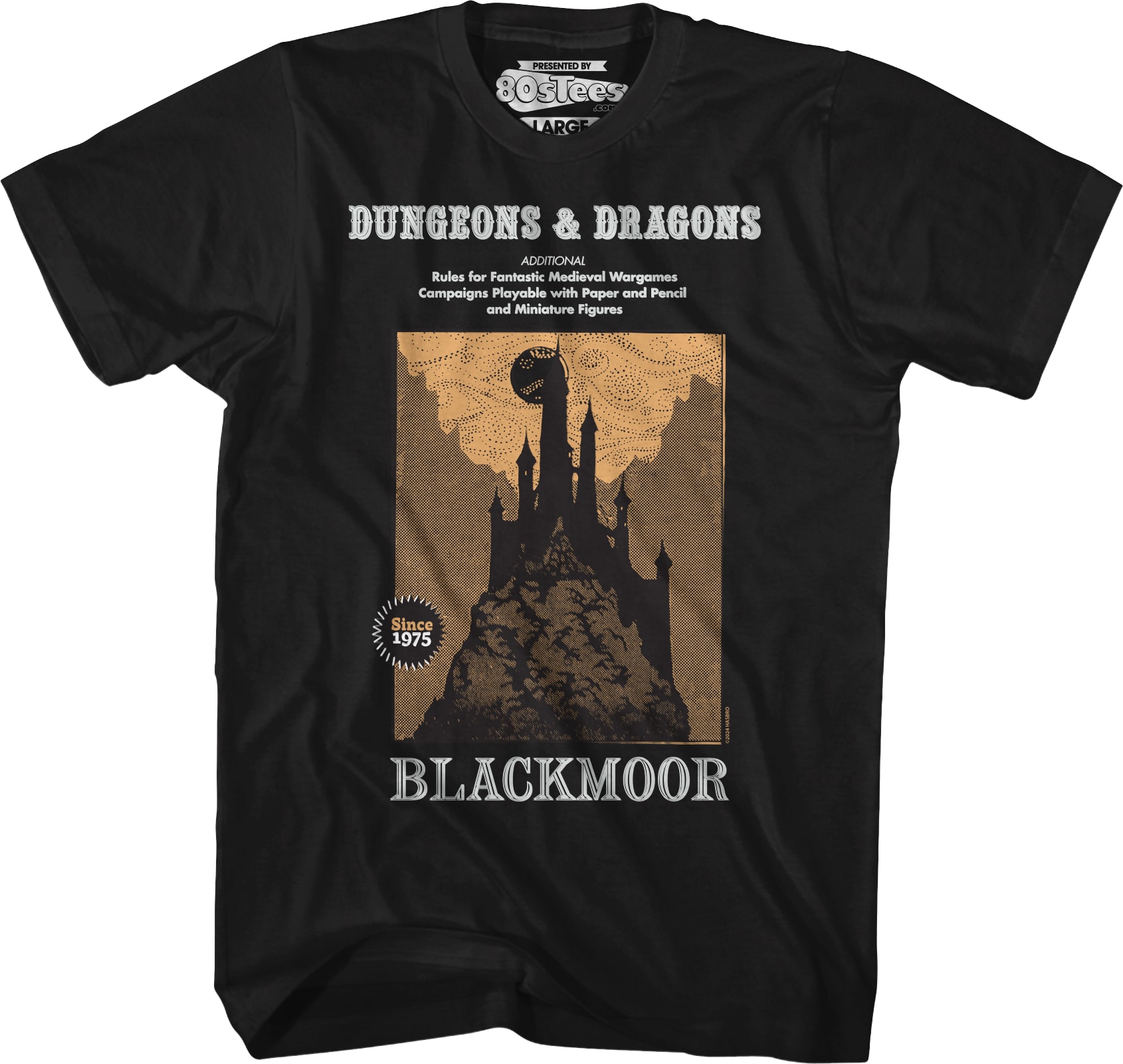Blackmoor Dungeons & Dragons T-Shirt Blackmoor Dungeons & Dragons T-Shirt
