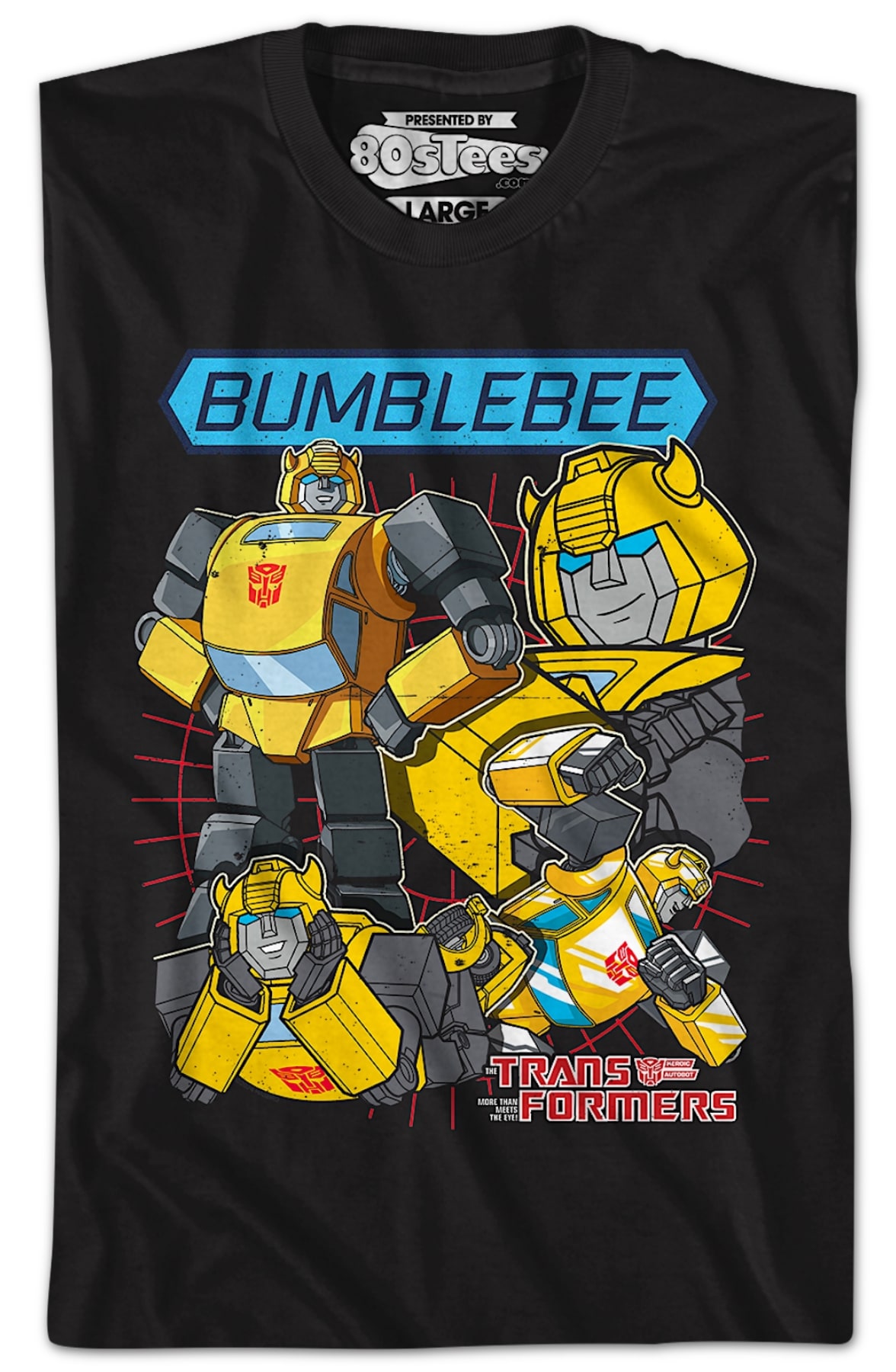 Bumblebee Collage Transformers T-Shirt