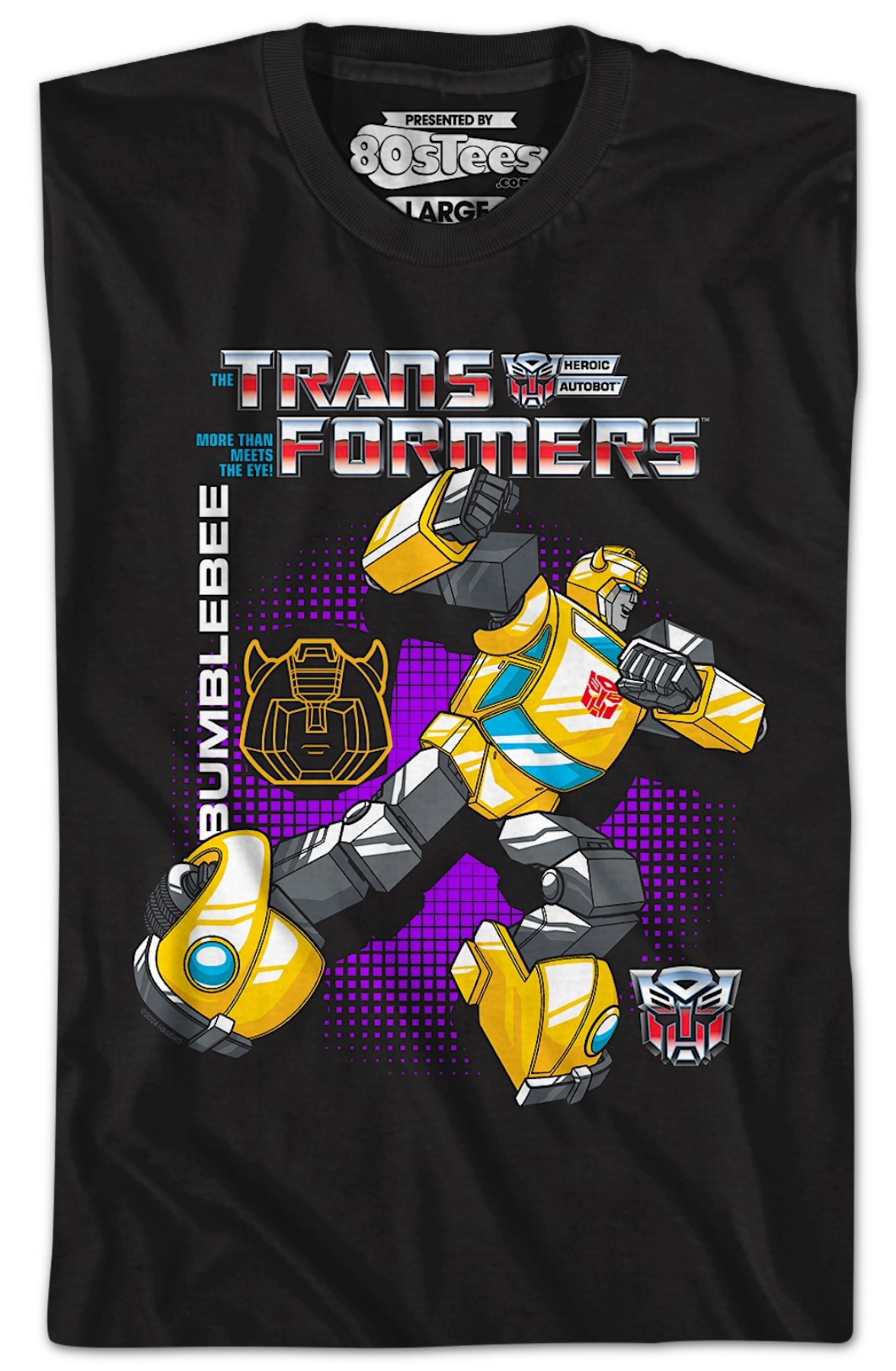 Bumblebee Fight Pose Transformers T-Shirt