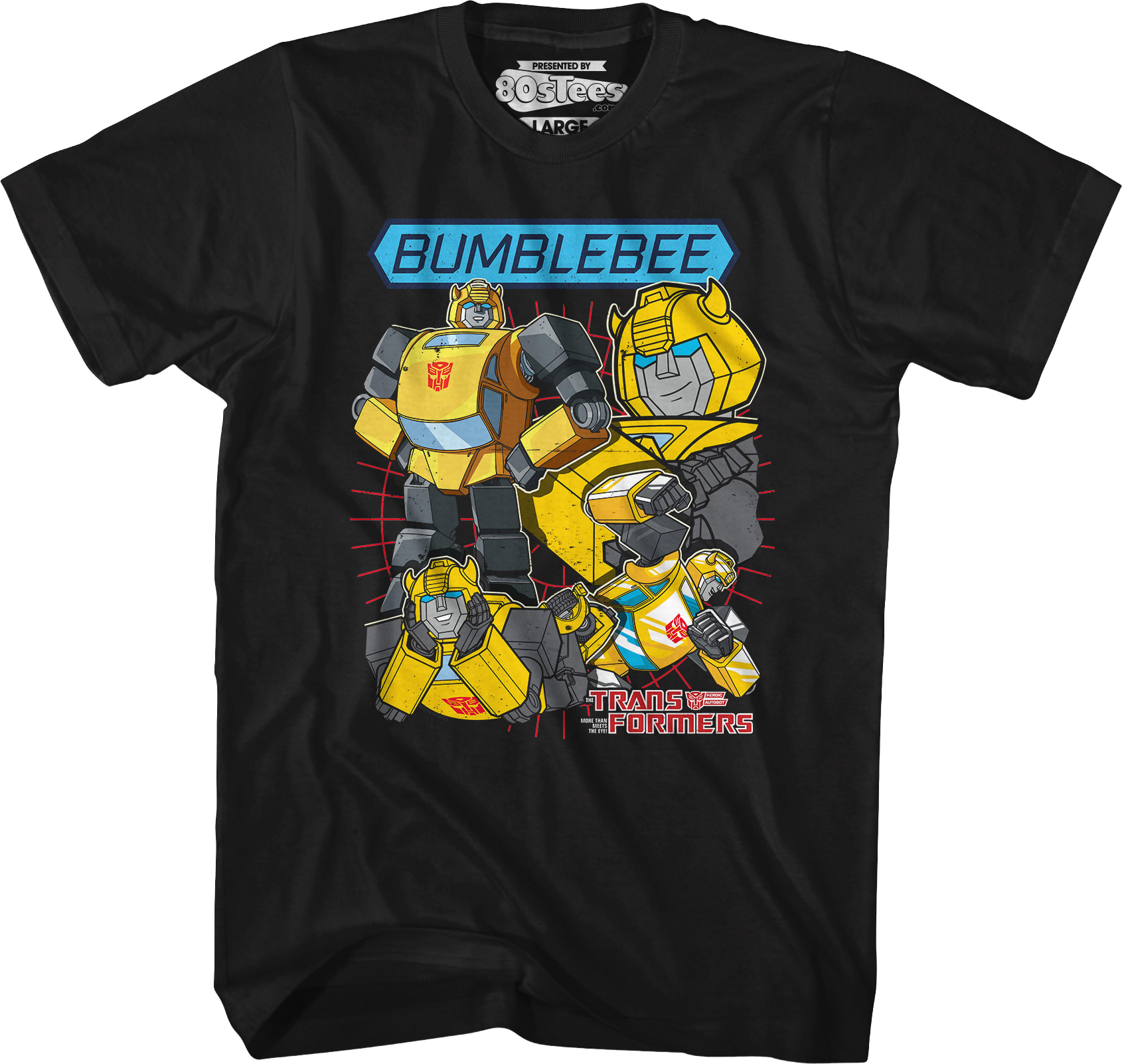 Bumblebee Collage Transformers T-Shirt