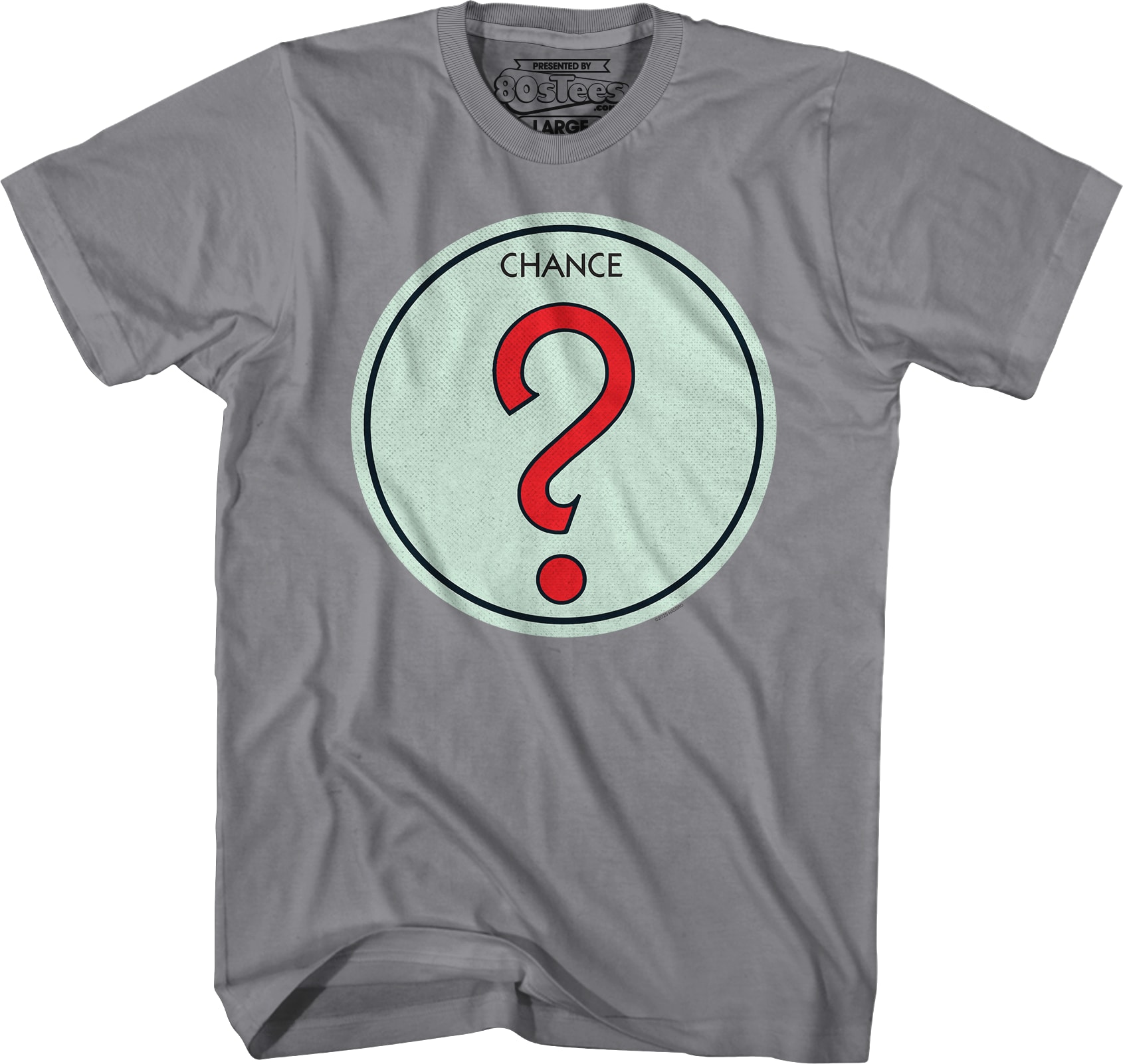 Chance Question Mark Monopoly T-Shirt Chance Question Mark Monopoly T-Shirt