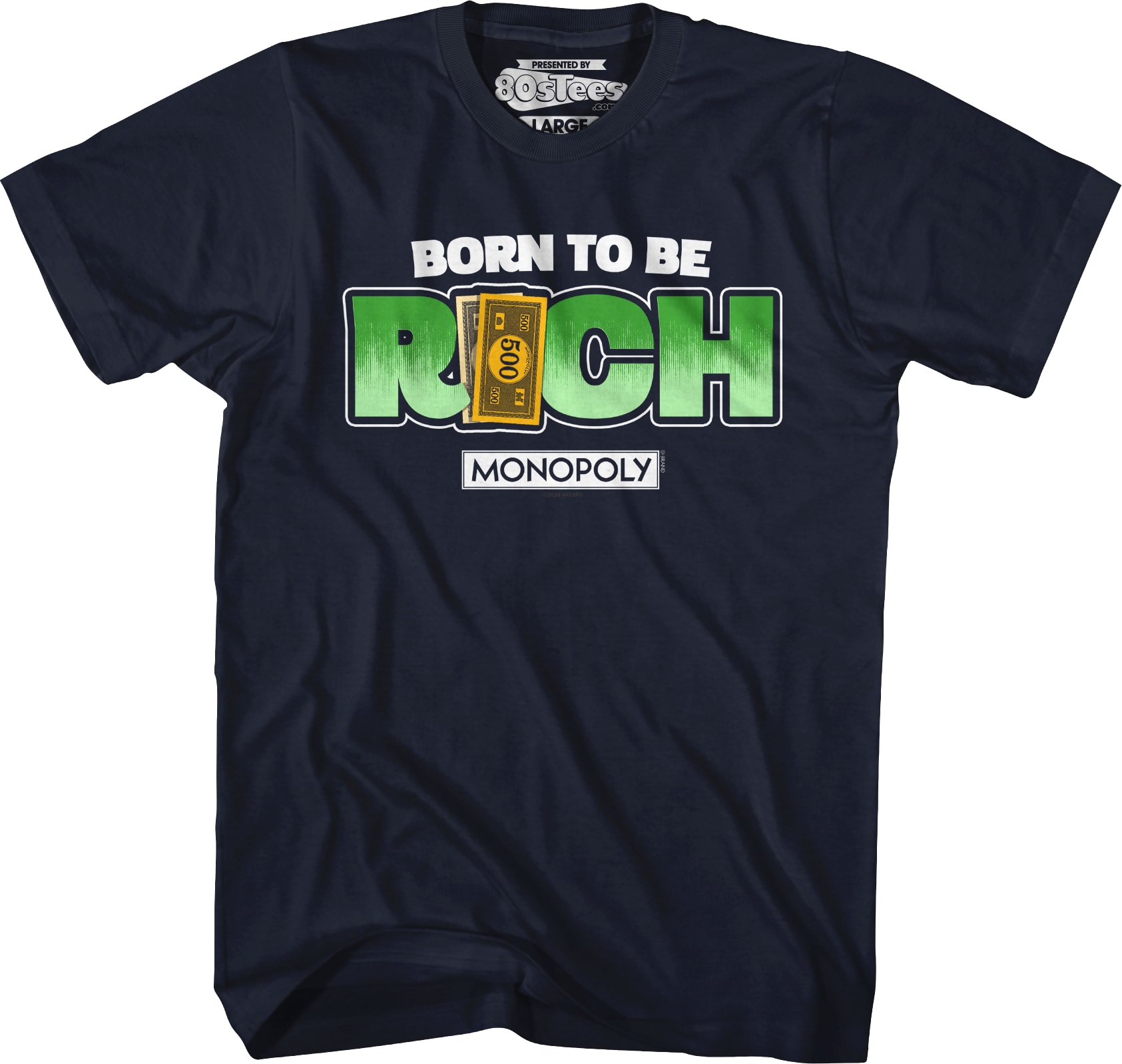 Born To Be Rich Monopoly T-Shirt Born To Be Rich Monopoly T-Shirt