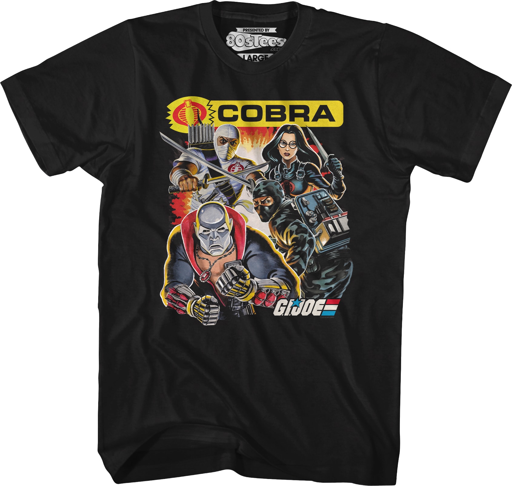 Cobra Collage GI Joe T-Shirt