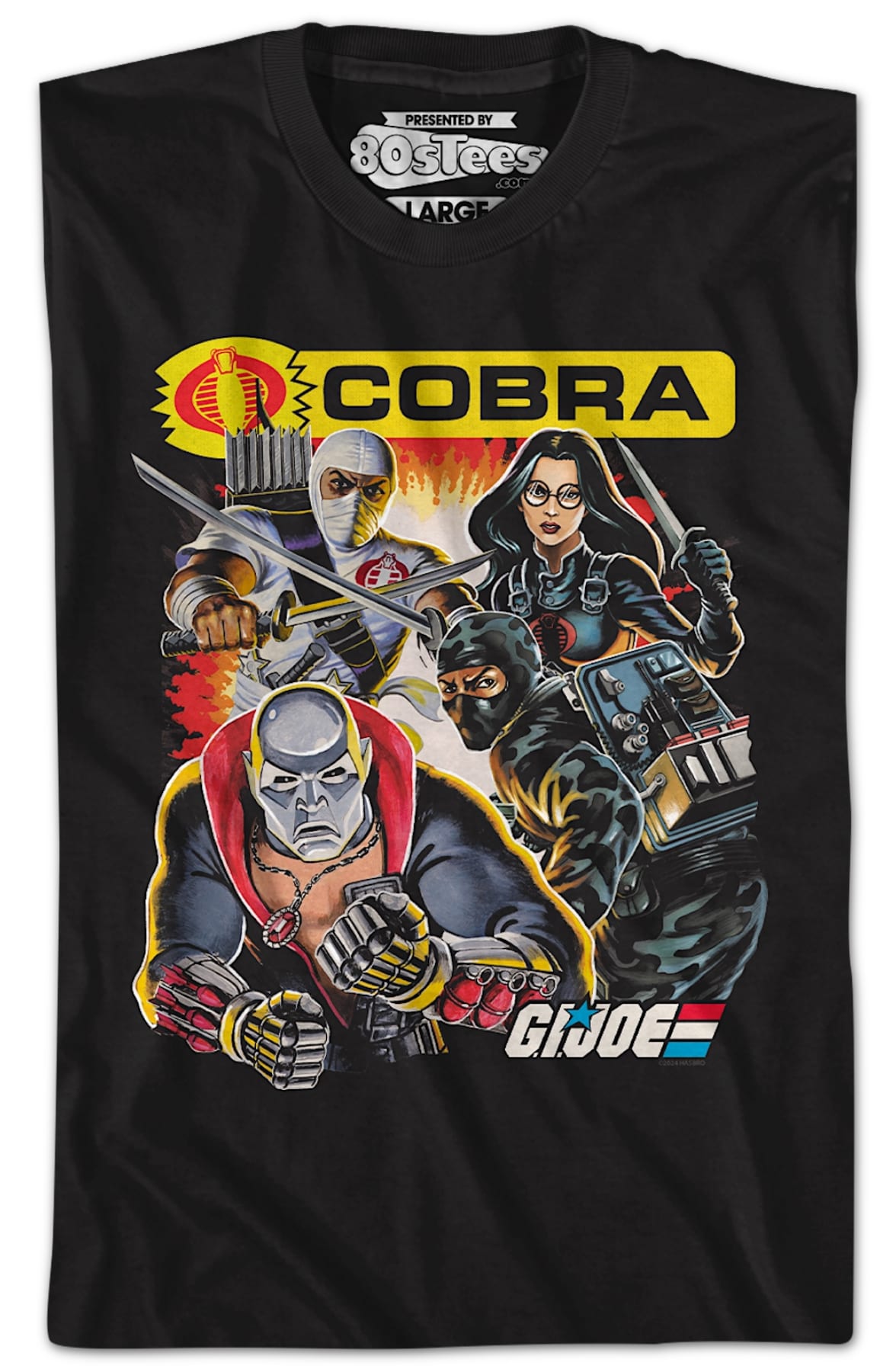 Cobra Collage GI Joe T-Shirt