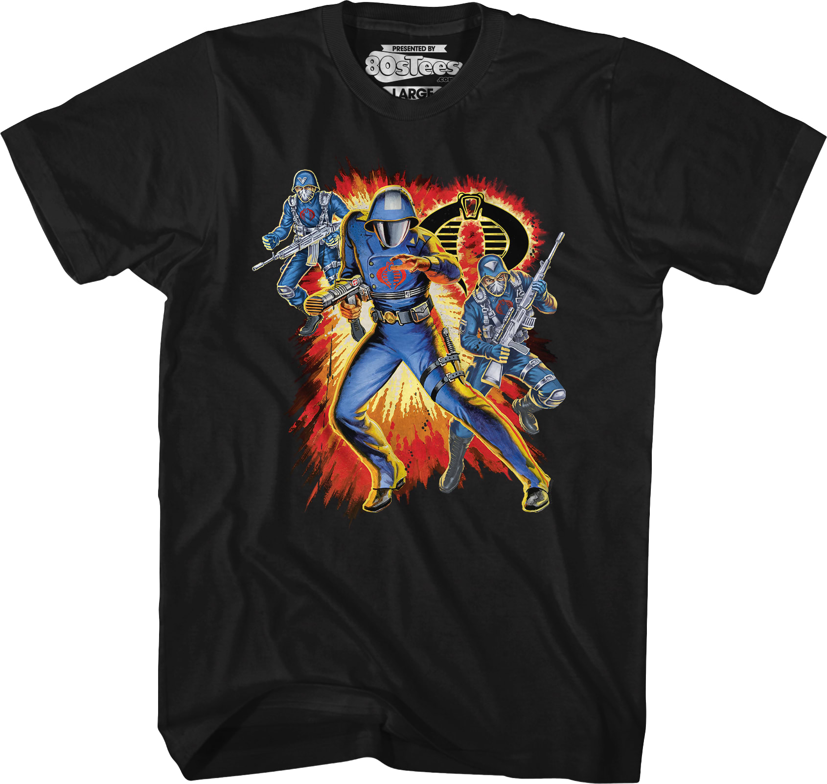 Cobra Explosion GI Joe T-Shirt