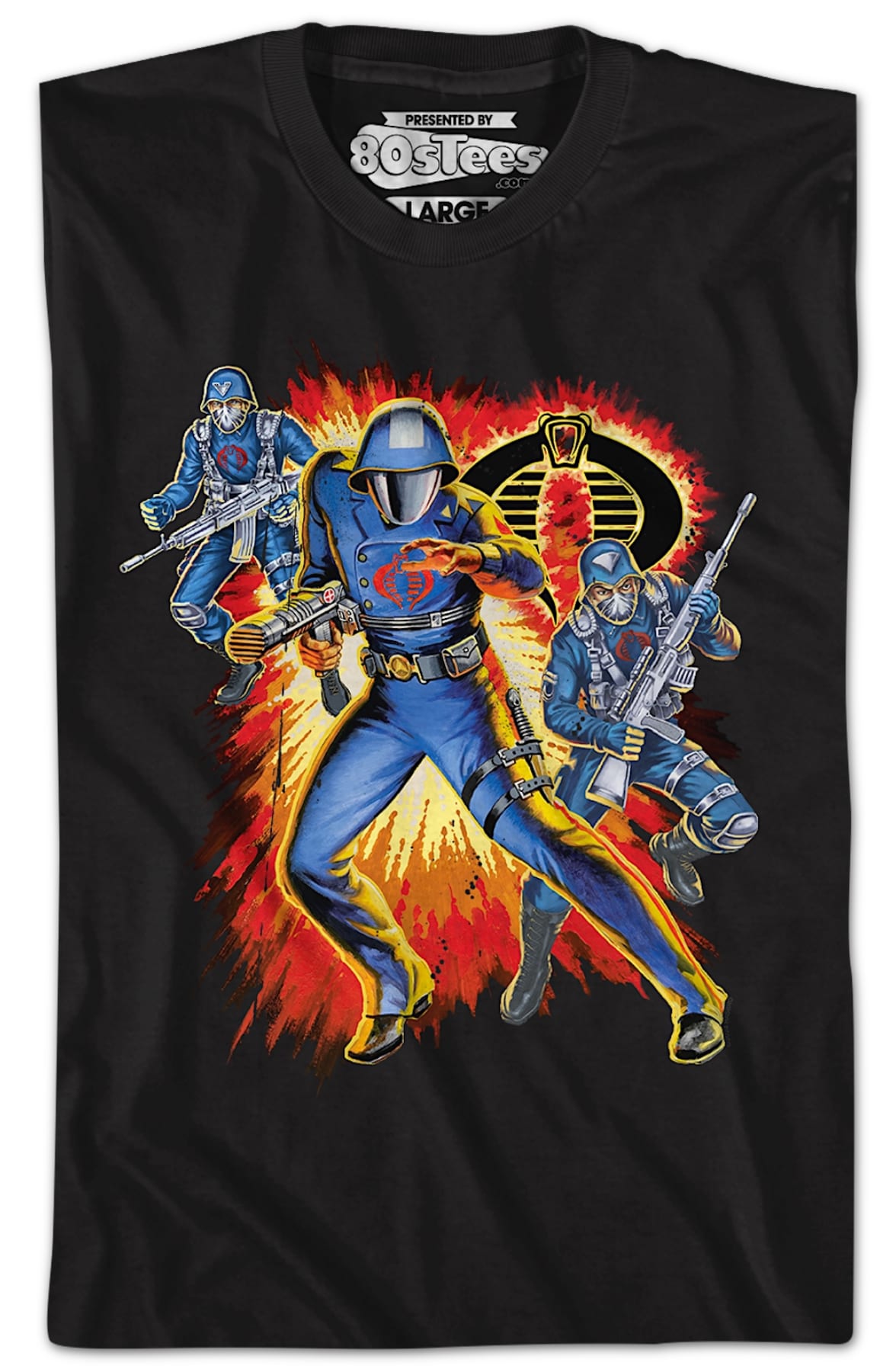Cobra Explosion GI Joe T-Shirt