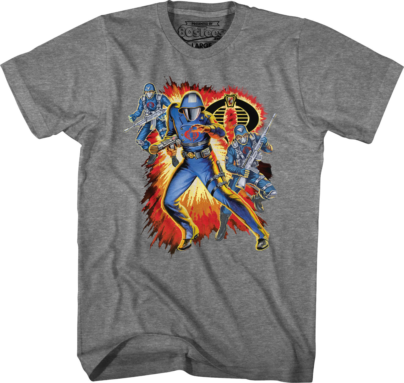 Cobra Explosion GI Joe T-Shirt
