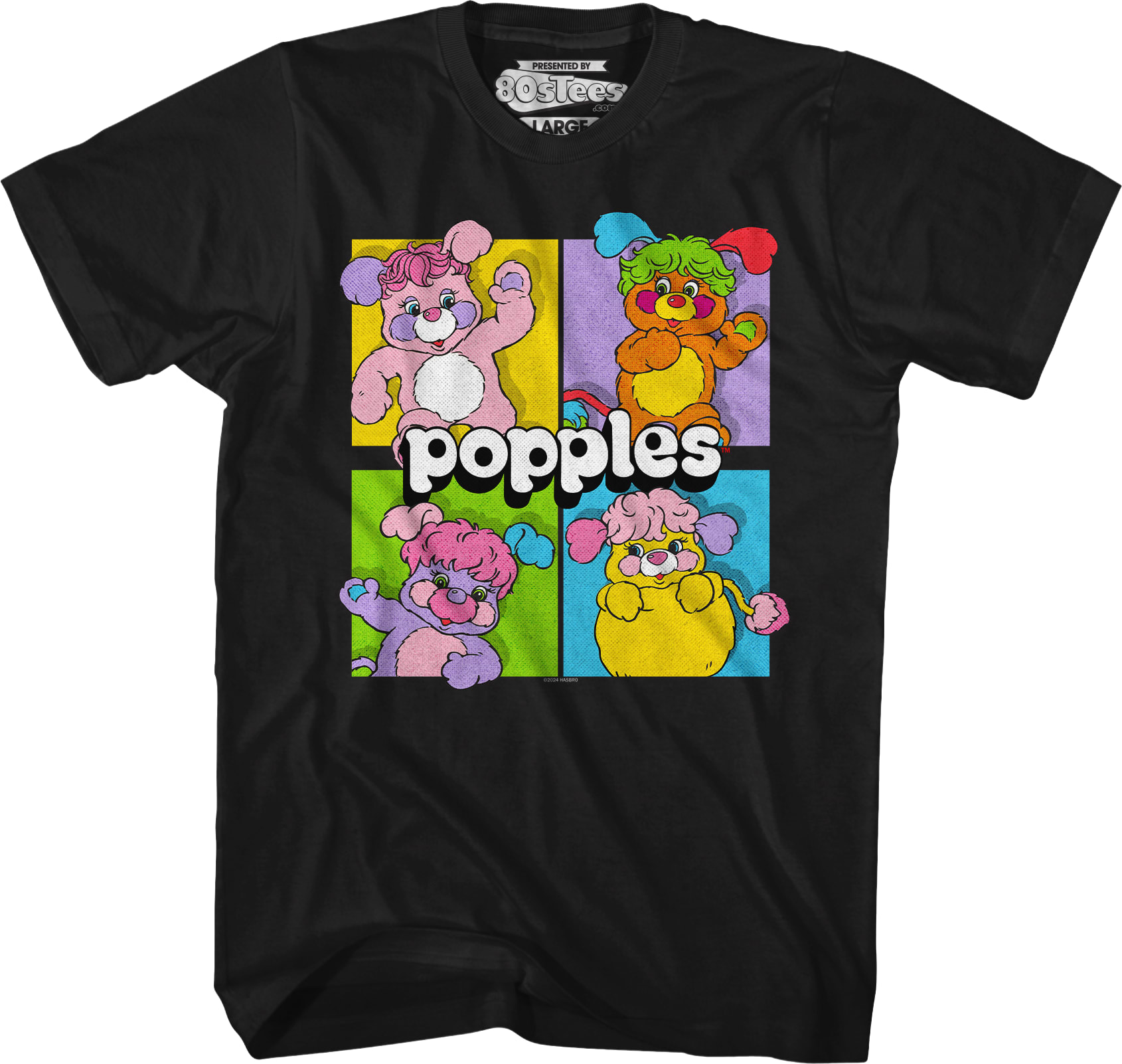 Colorful Blocks Popples T-Shirt