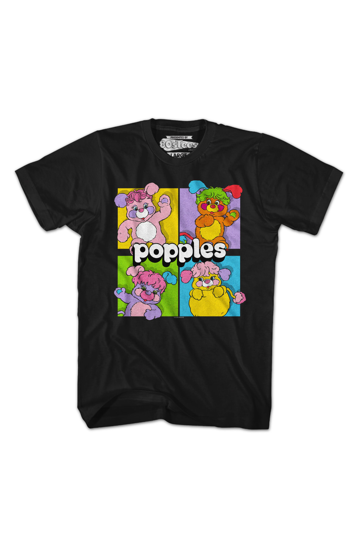 Colorful Blocks Popples T-Shirt Colorful Blocks Popples T-Shirt
