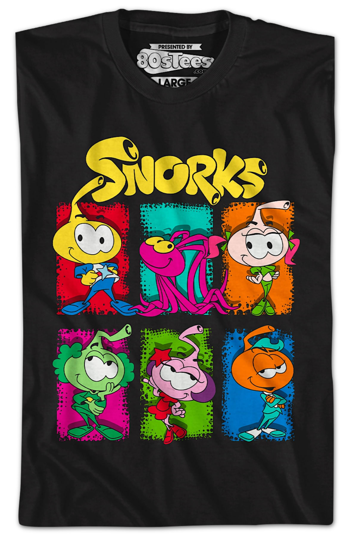 Color Blocks Snorks T-Shirt Color Blocks Snorks T-Shirt