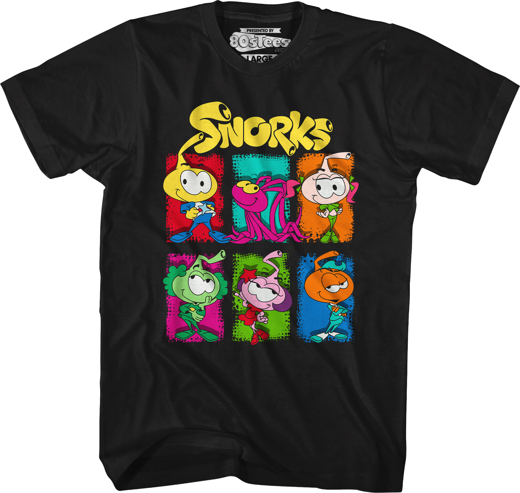 Color Blocks Snorks T-Shirt Color Blocks Snorks T-Shirt