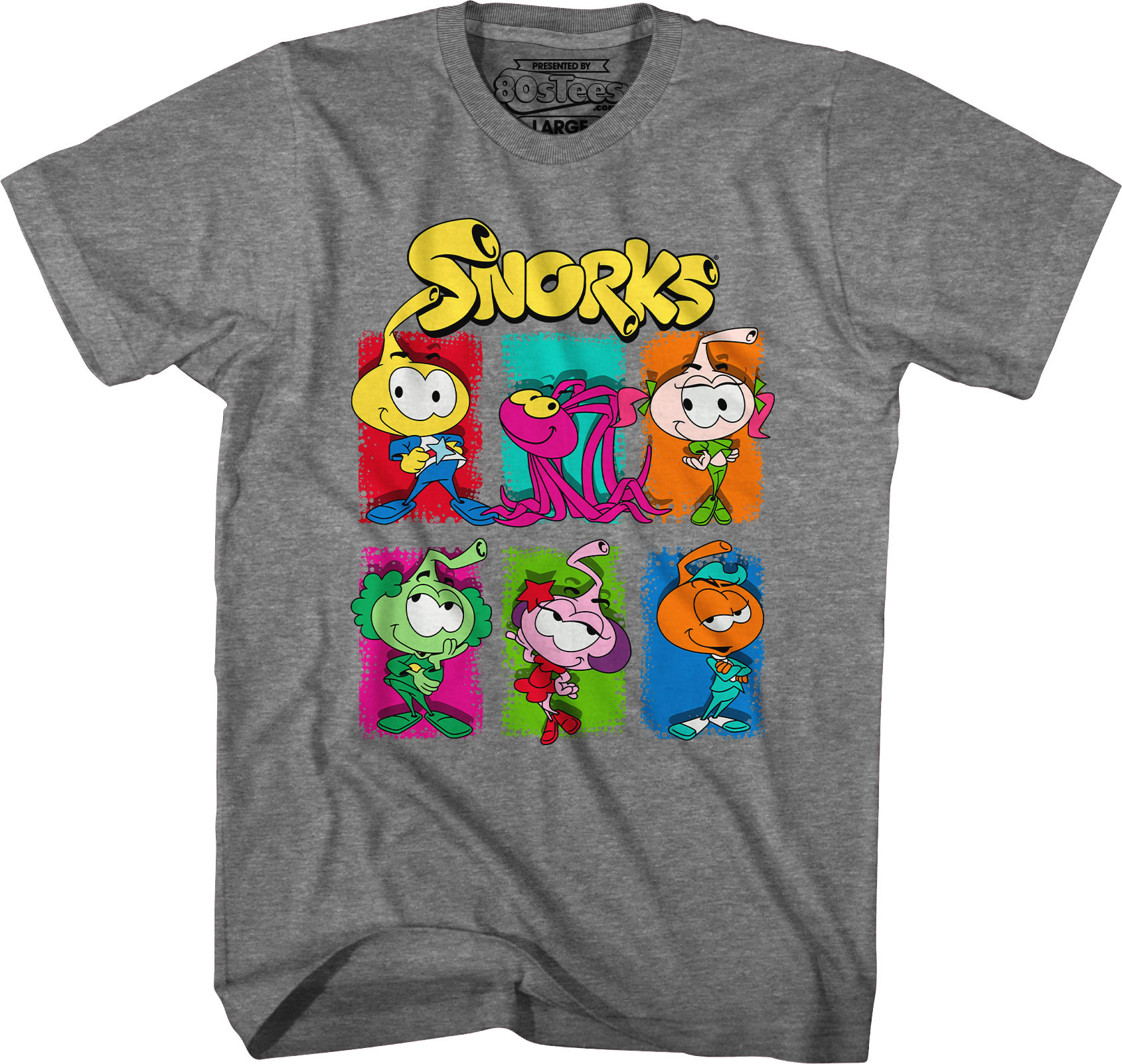 Color Blocks Snorks T-Shirt Color Blocks Snorks T-Shirt