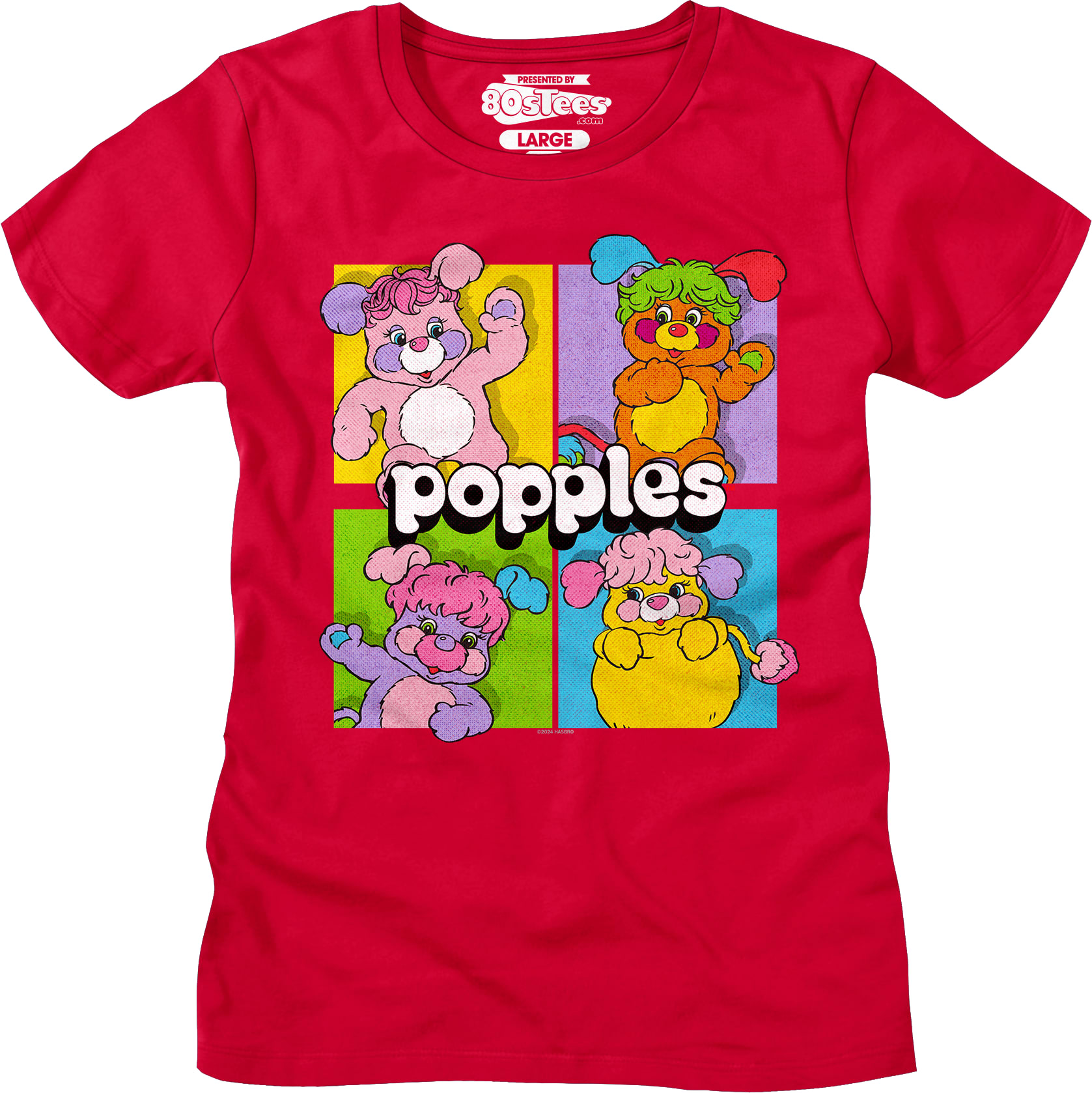 Colorful Blocks Popples T-Shirt Colorful Blocks Popples T-Shirt