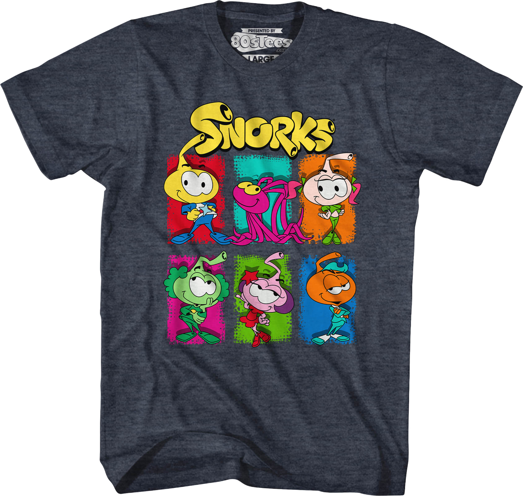 Color Blocks Snorks T-Shirt Color Blocks Snorks T-Shirt
