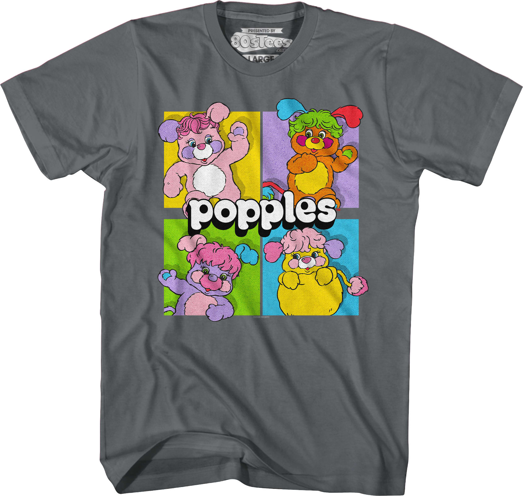 Colorful Blocks Popples T-Shirt Colorful Blocks Popples T-Shirt