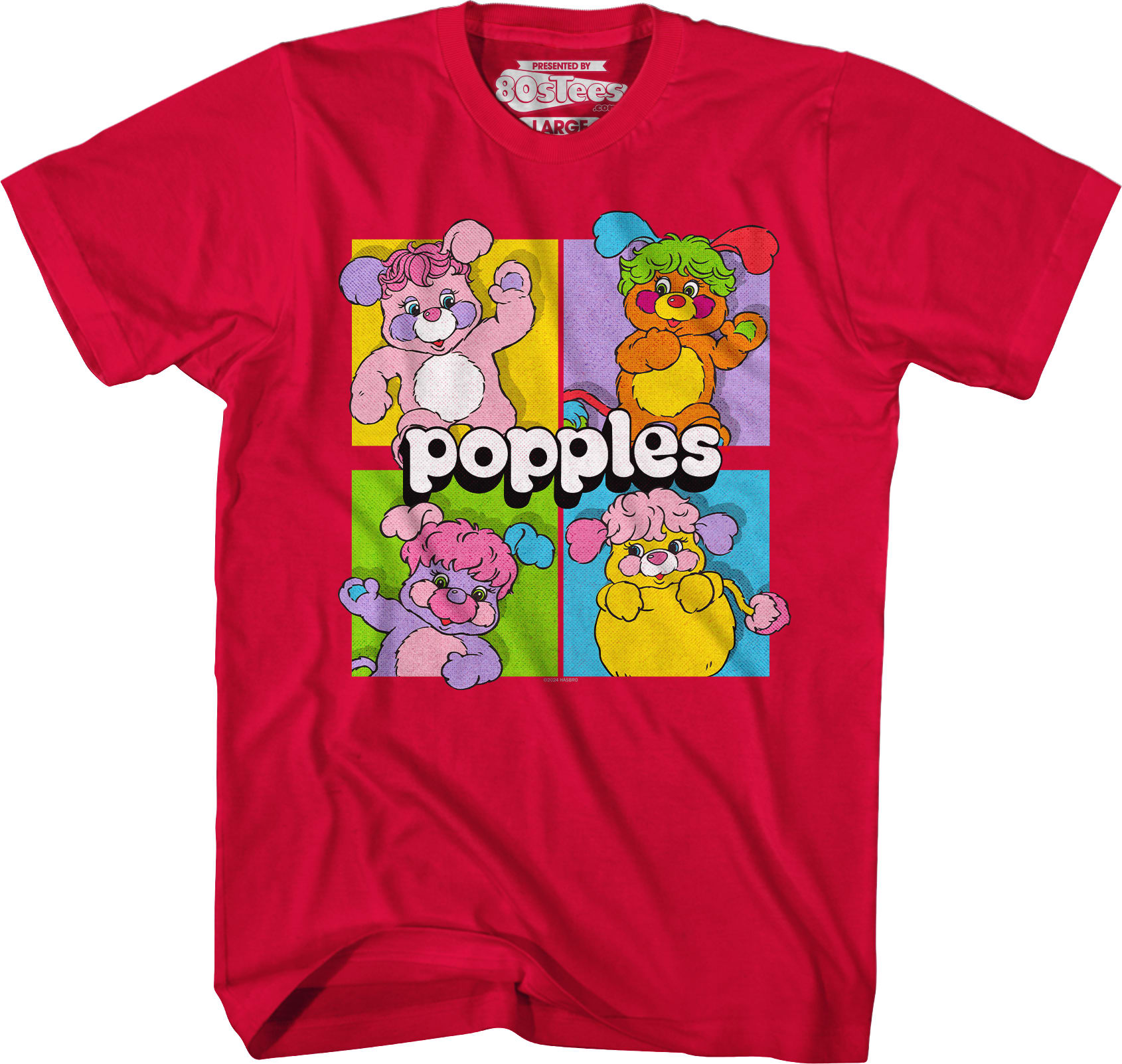 Colorful Blocks Popples T-Shirt Colorful Blocks Popples T-Shirt