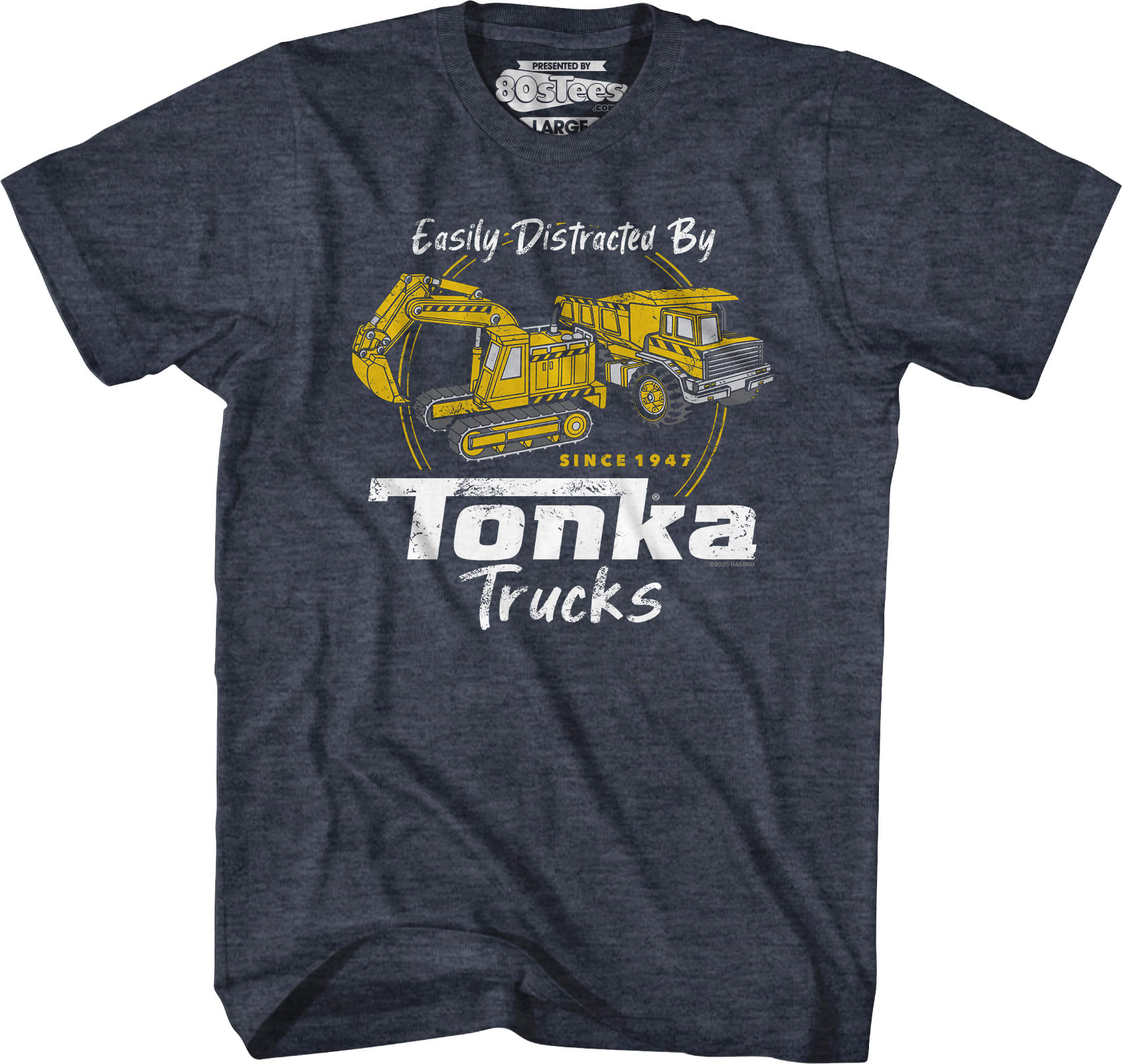 Easily Distracted By Tonka Trucks T-Shirt Easily Distracted By Tonka Trucks T-Shirt