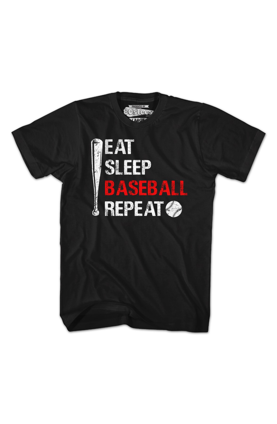 Eat Sleep Baseball Repeat T-Shirt