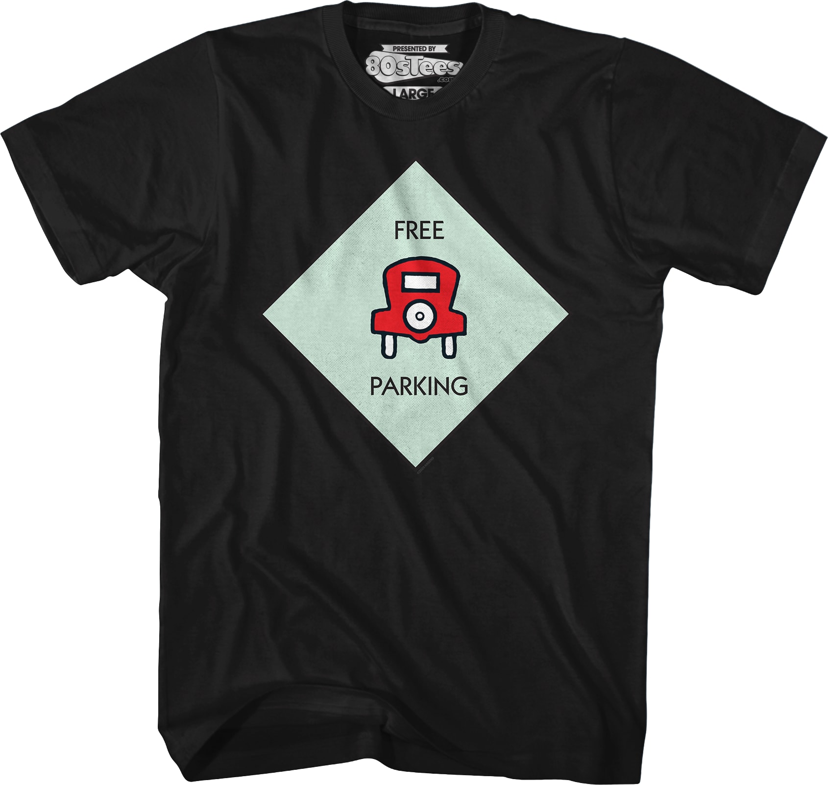 Free Parking Monopoly T-Shirt