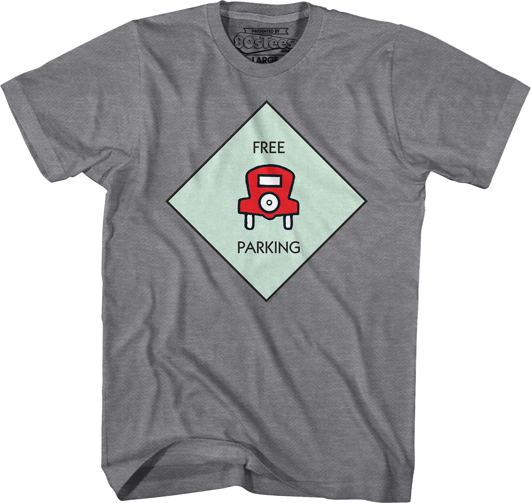 Free Parking Monopoly T-Shirt