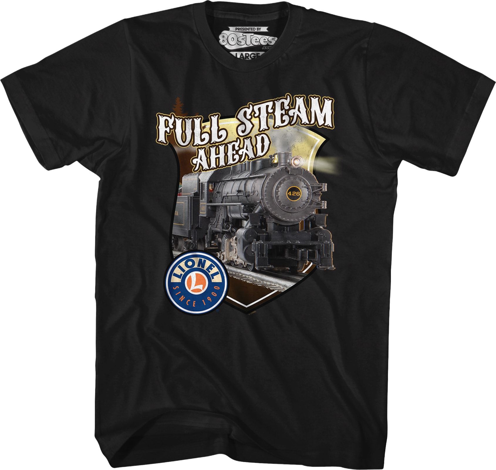 Full Steam Ahead Lionel Trains T-Shirt