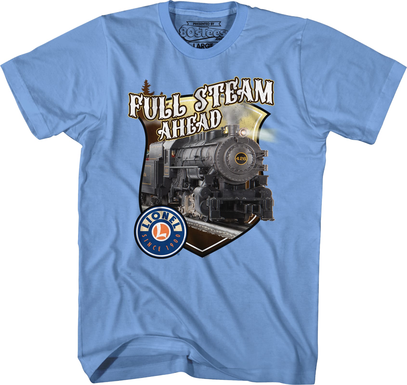 Full Steam Ahead Lionel Trains T-Shirt