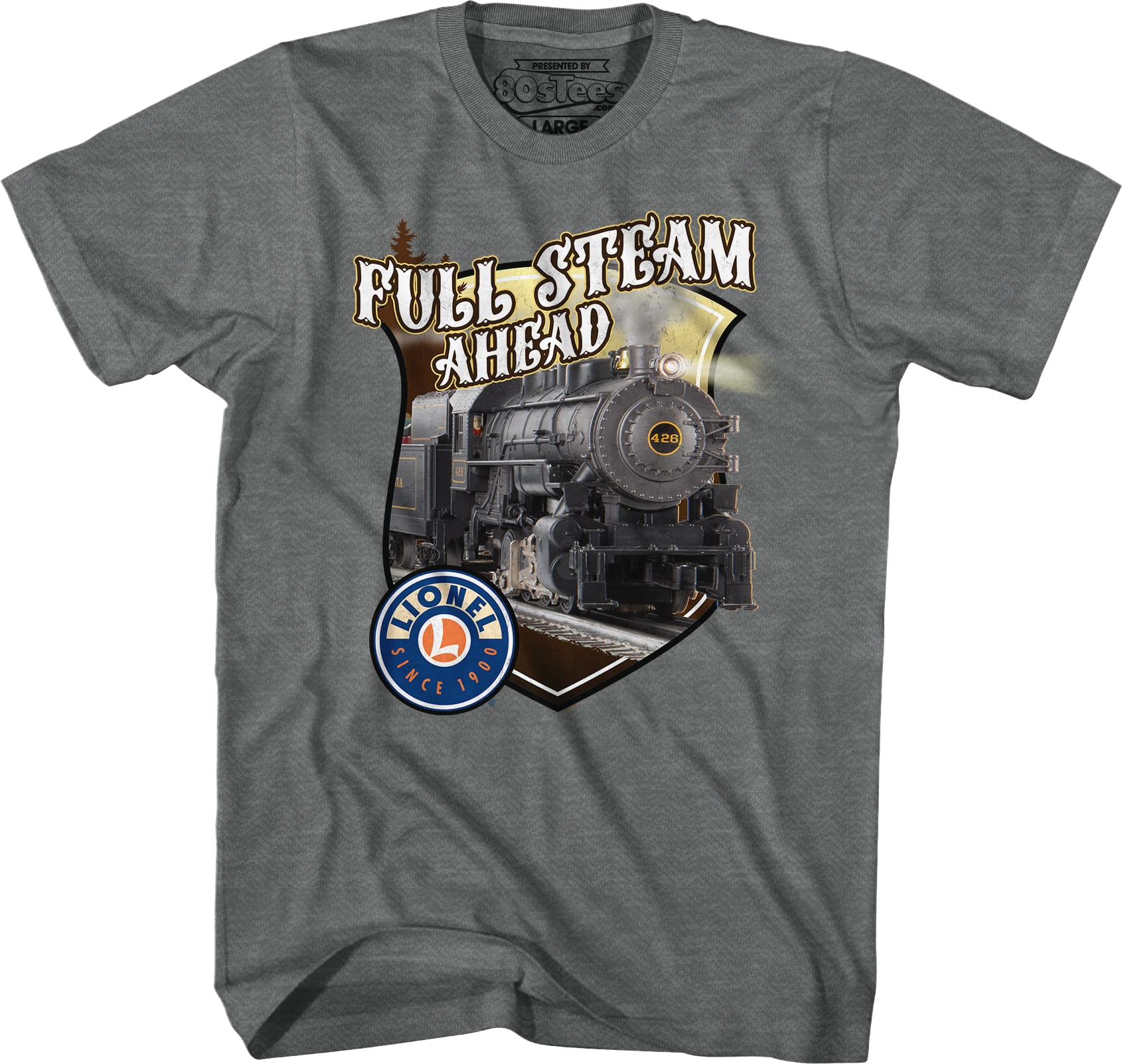 Full Steam Ahead Lionel Trains T-Shirt