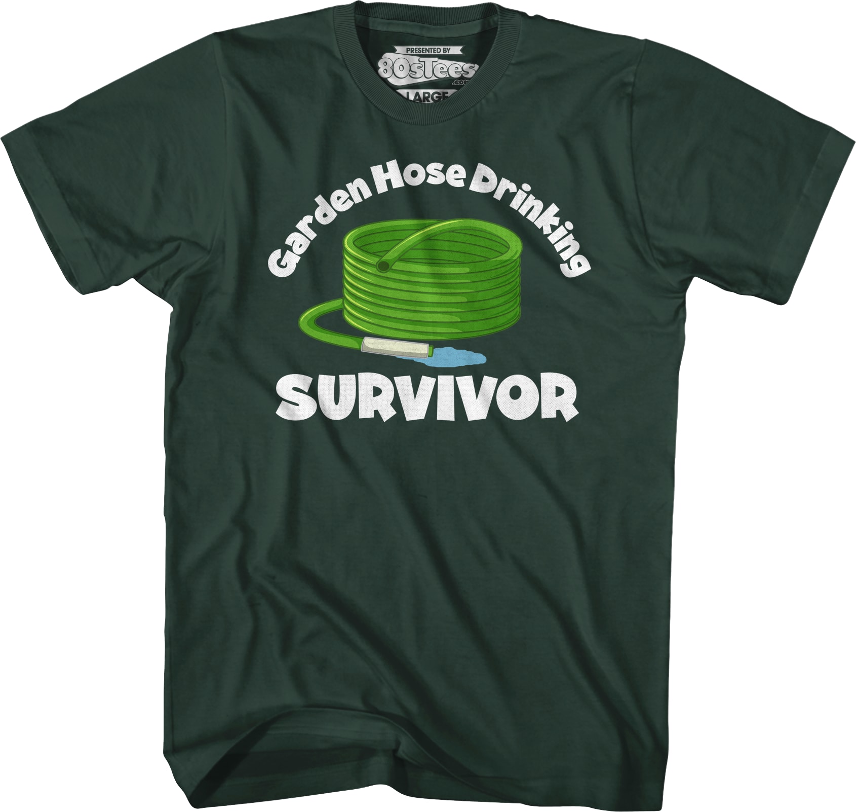 Garden Hose Drinking Survivor T-Shirt