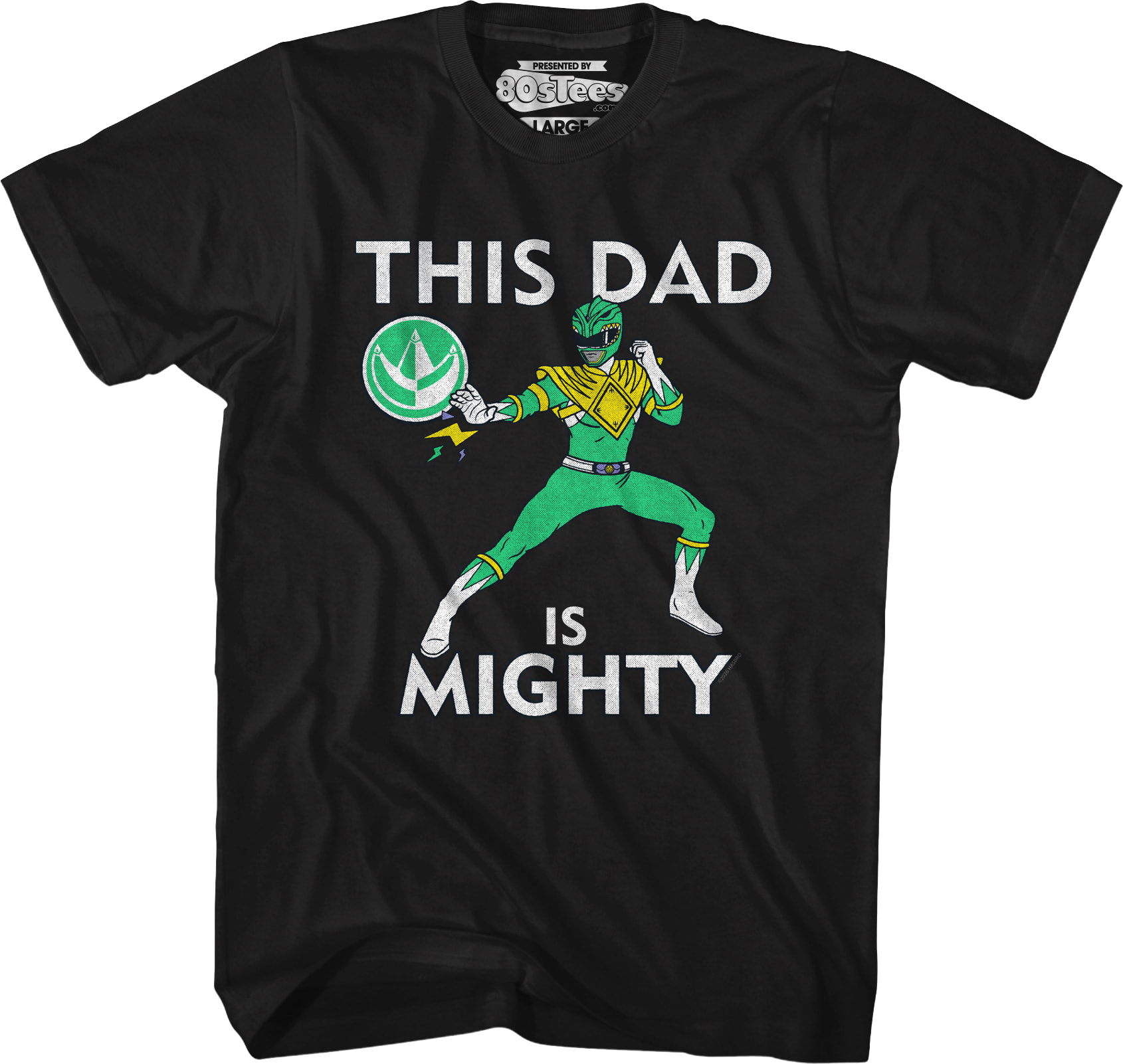 Green Ranger This Dad Mighty Morphin Power Rangers T-Shirt