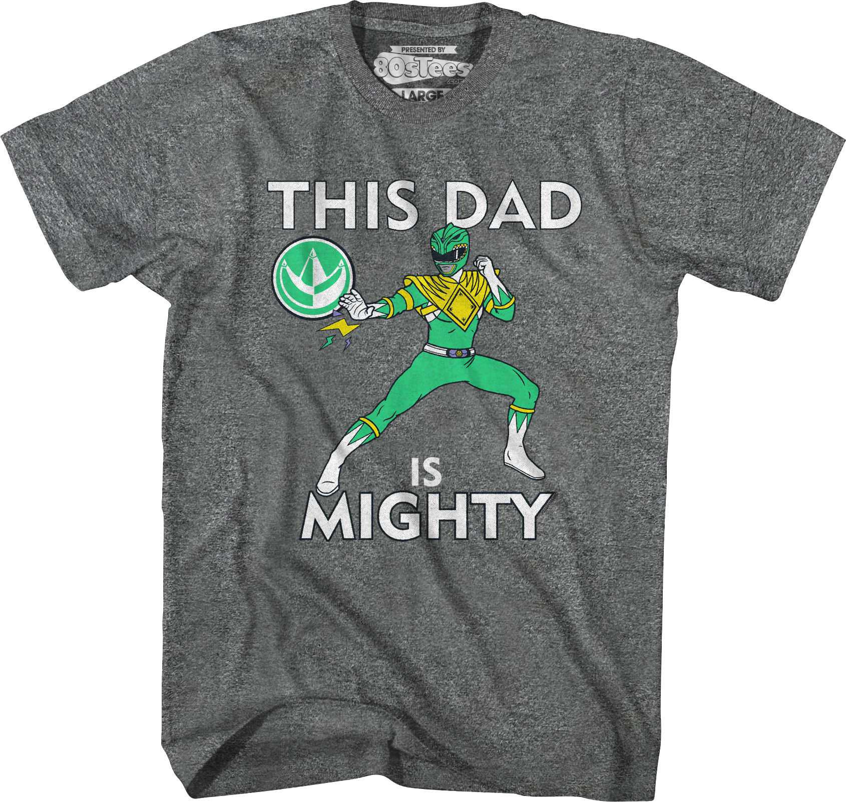 Green Ranger This Dad Mighty Morphin Power Rangers T-Shirt Green Ranger This Dad Mighty Morphin Power Rangers T-Shirt