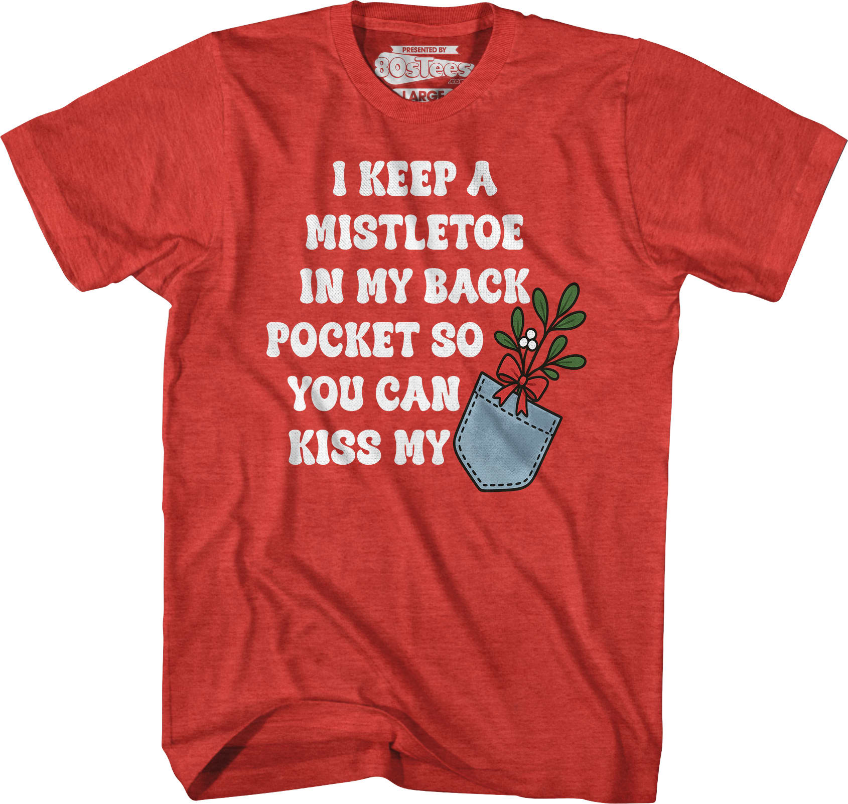 I Keep A Mistletoe In My Back Pocket T-Shirt