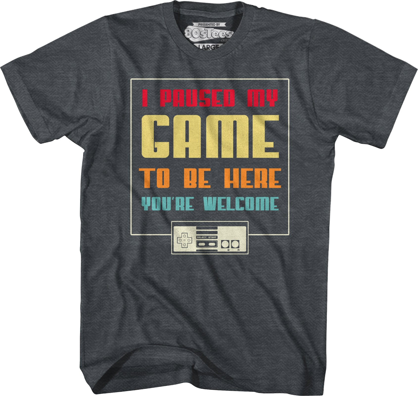 I Paused My Game To Be Here You're Welcome T-Shirt