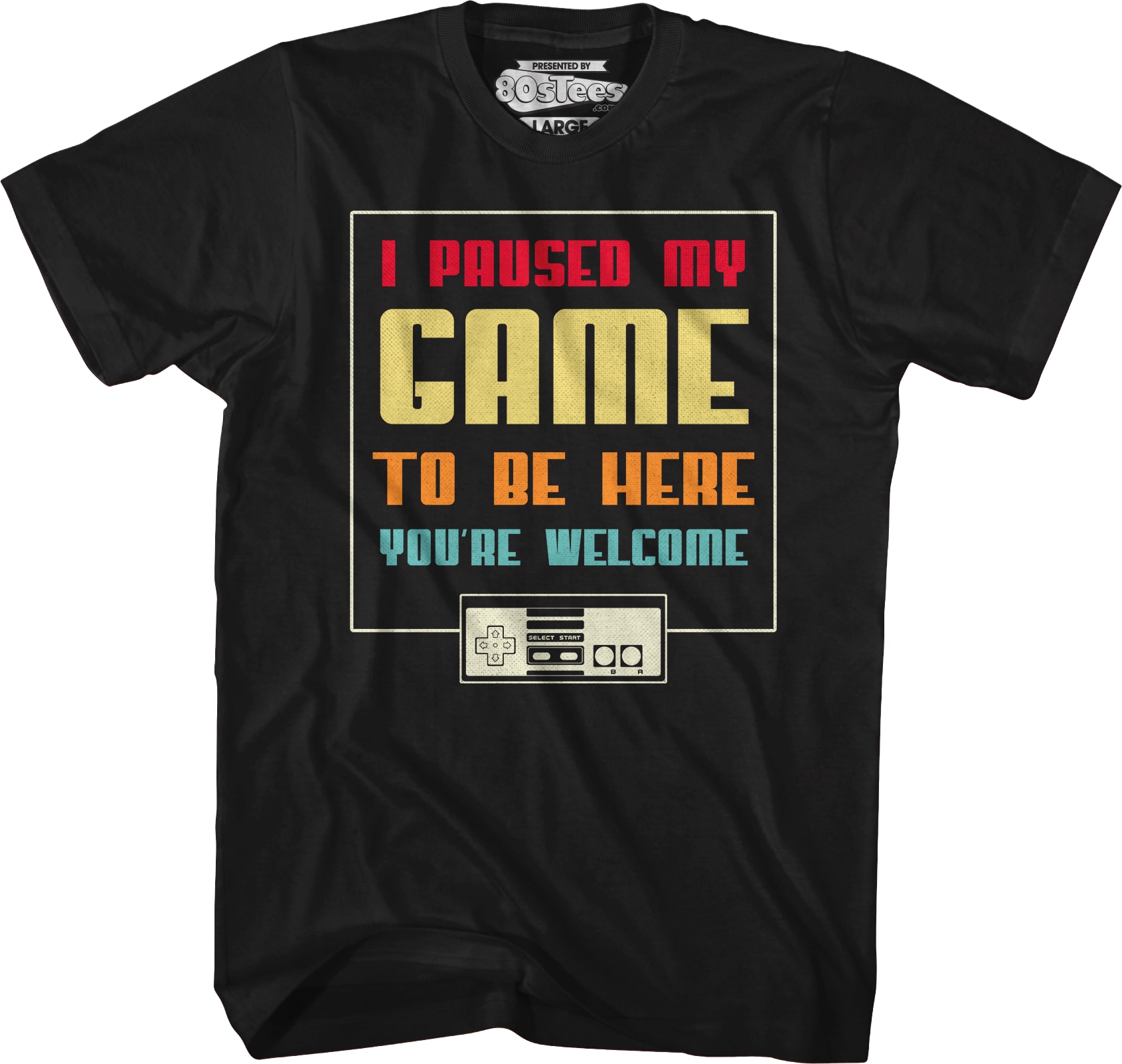 I Paused My Game To Be Here You're Welcome T-Shirt